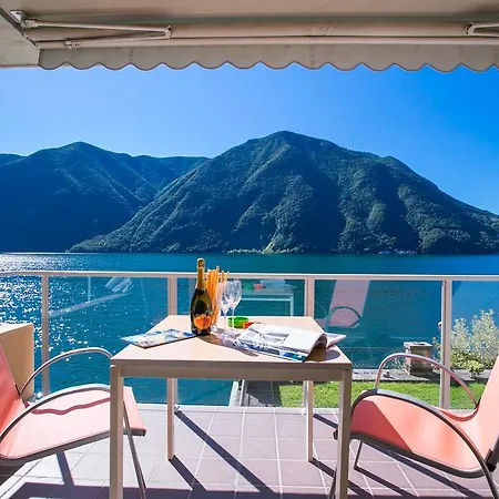 Castagnola Front Lake Lugano